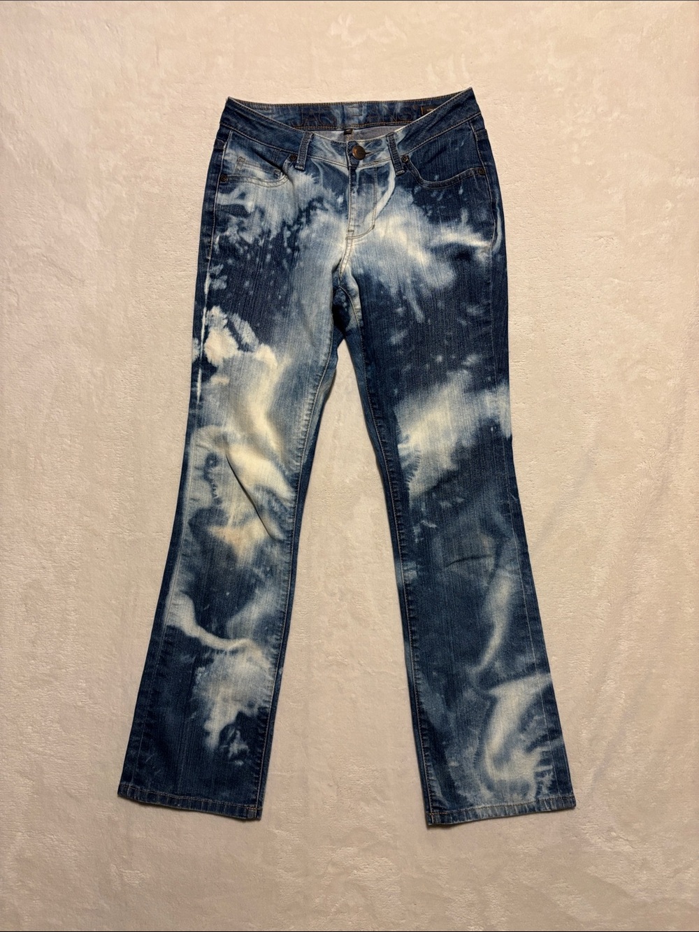 JAG low Rise Tie Dye Jeans boot leg size 4